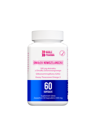 Noblepharma - Omułek Nowozelandzki, 60 kapsułek