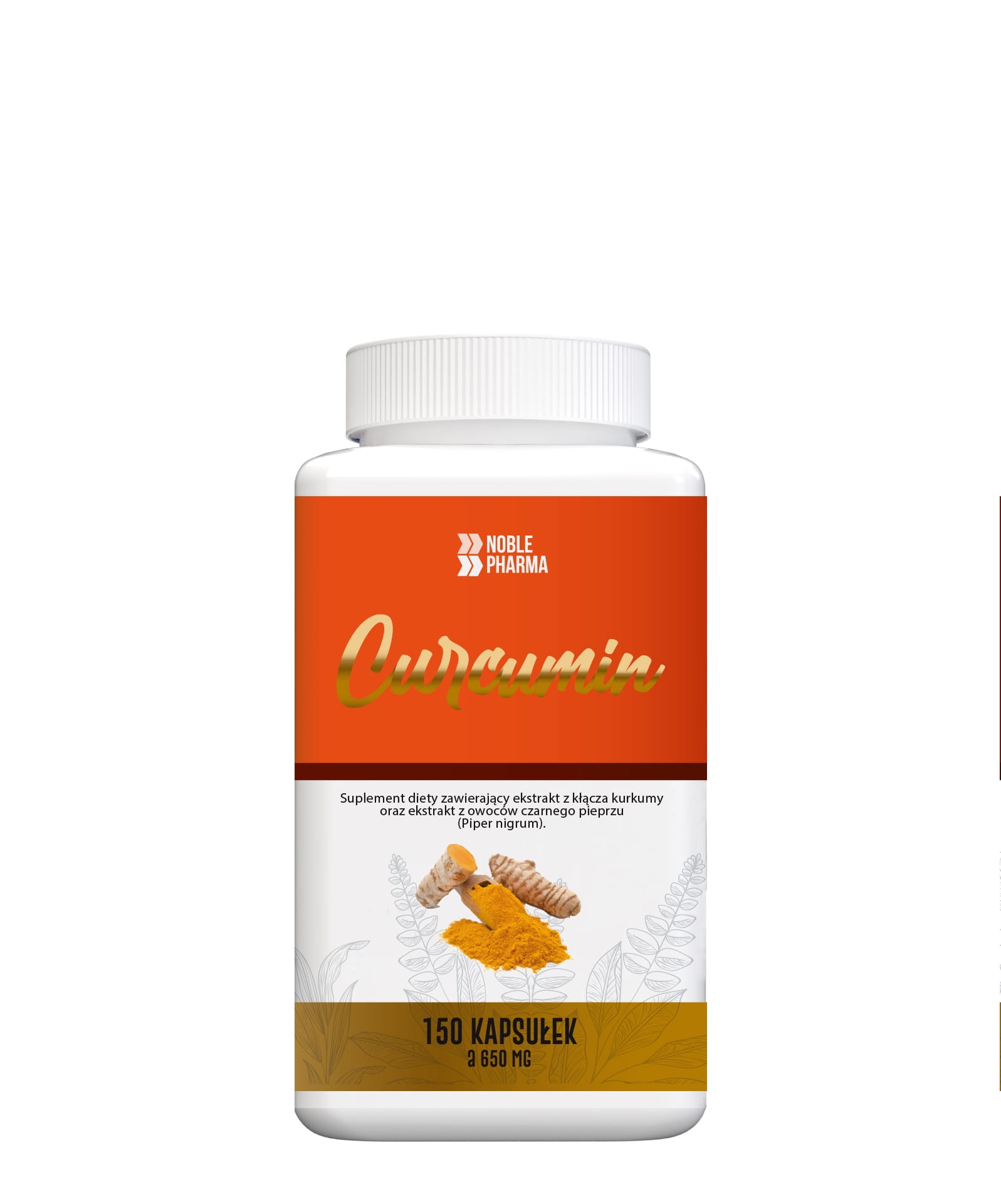 Noble Pharma - Curcumin 150 kapsułek