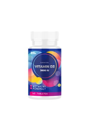 Noblepharma - VITAMIN D3, 60 tabletek