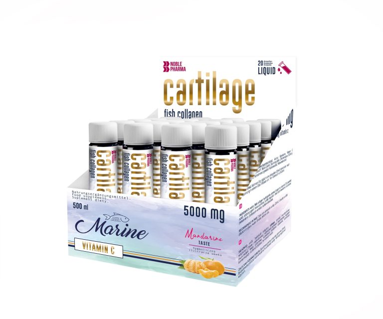 Noblepharma - Cartilage - Fish Collagen, 20 ampułek