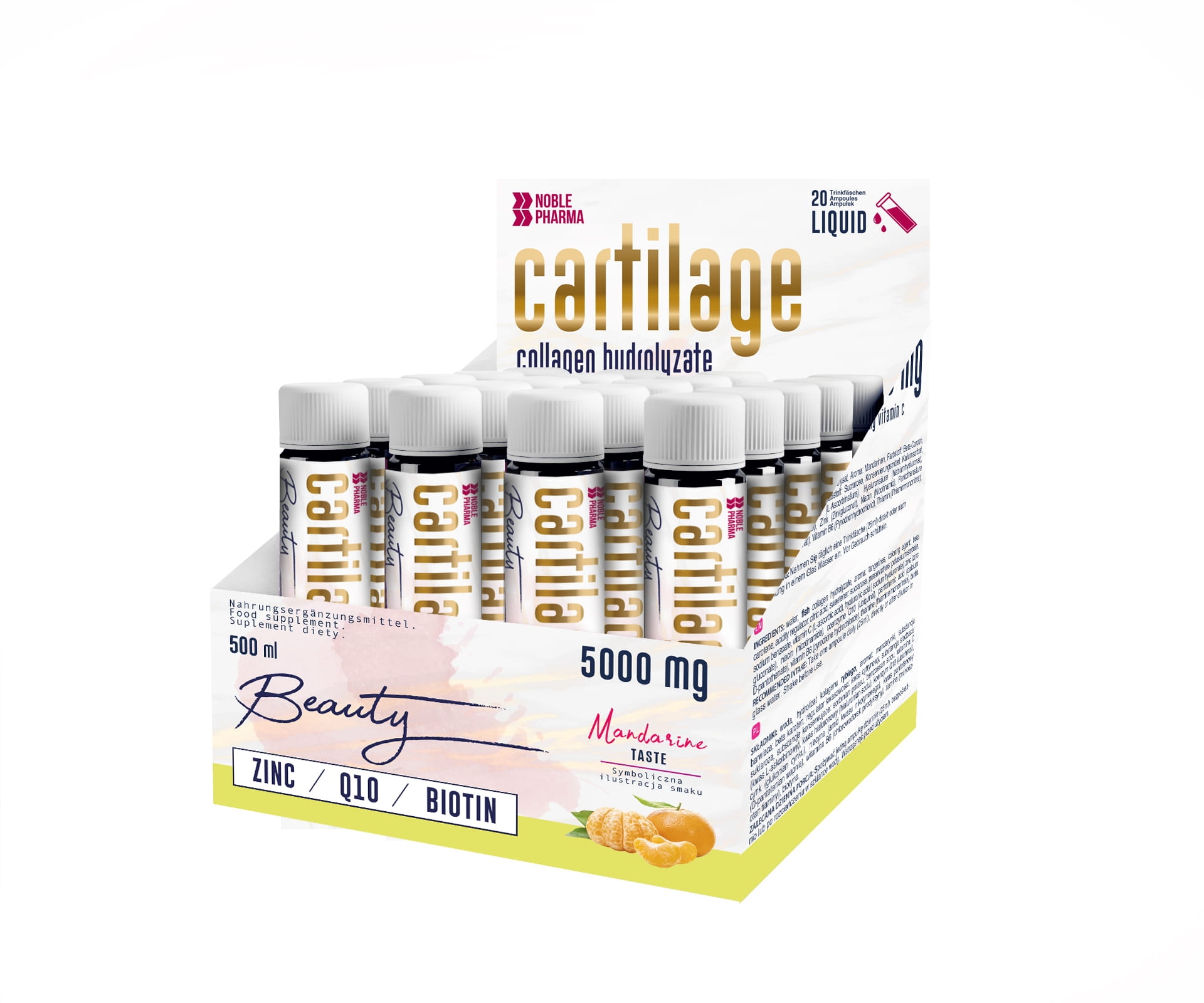 Noblepharma - Cartilage - Beauty Collagen, 20 ampułek