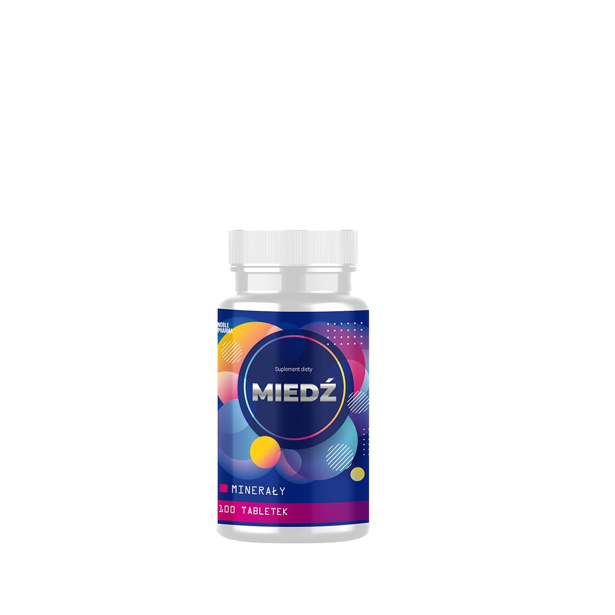 Noblepharma - Miedź, 100 tabletek
