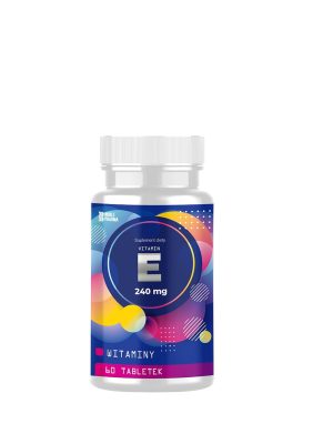 Noblepharma - Witamina E, 60 tabletek