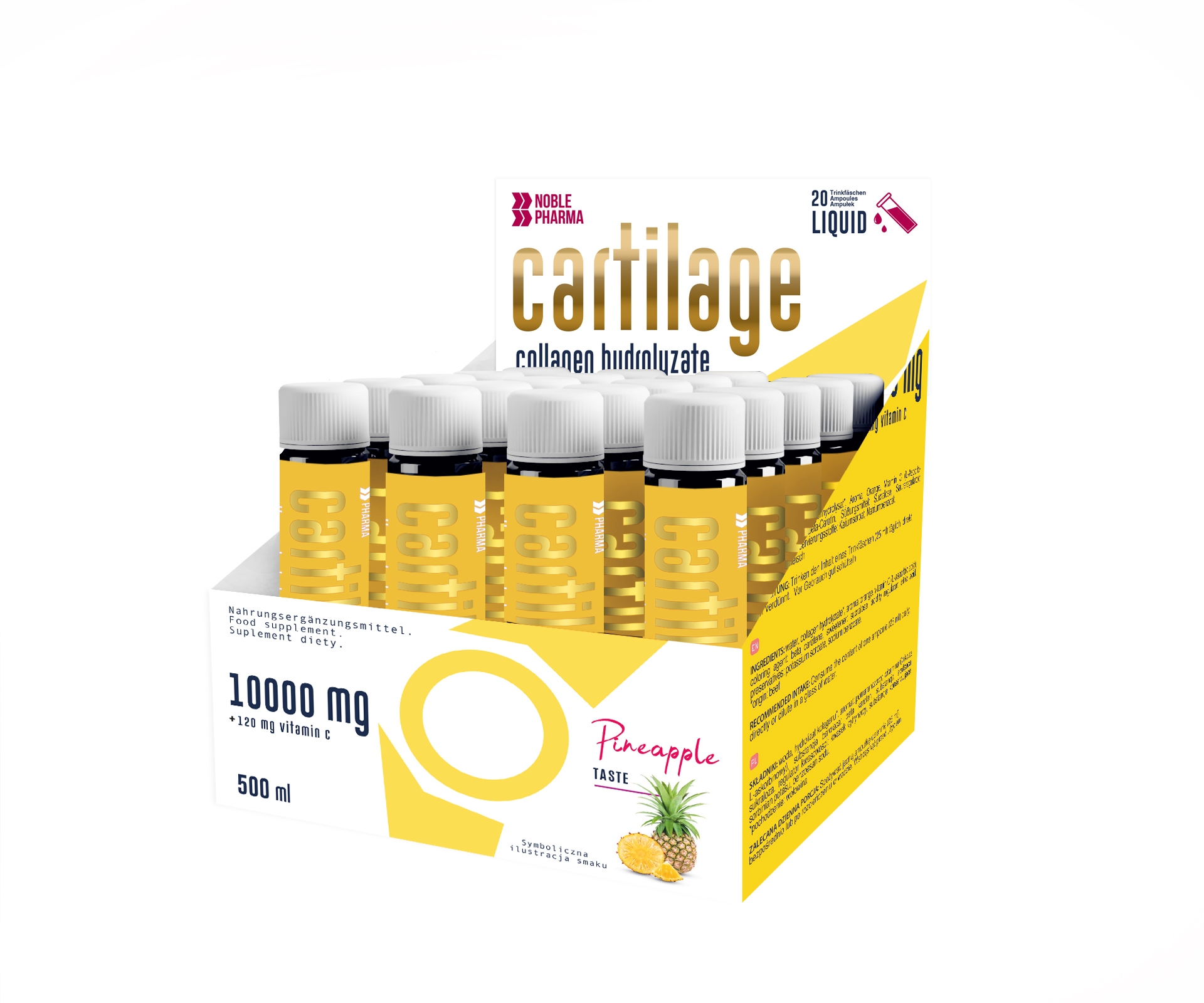 Noblepharma - Cartilage - Collagen, 20 ampułek - obrazek 2
