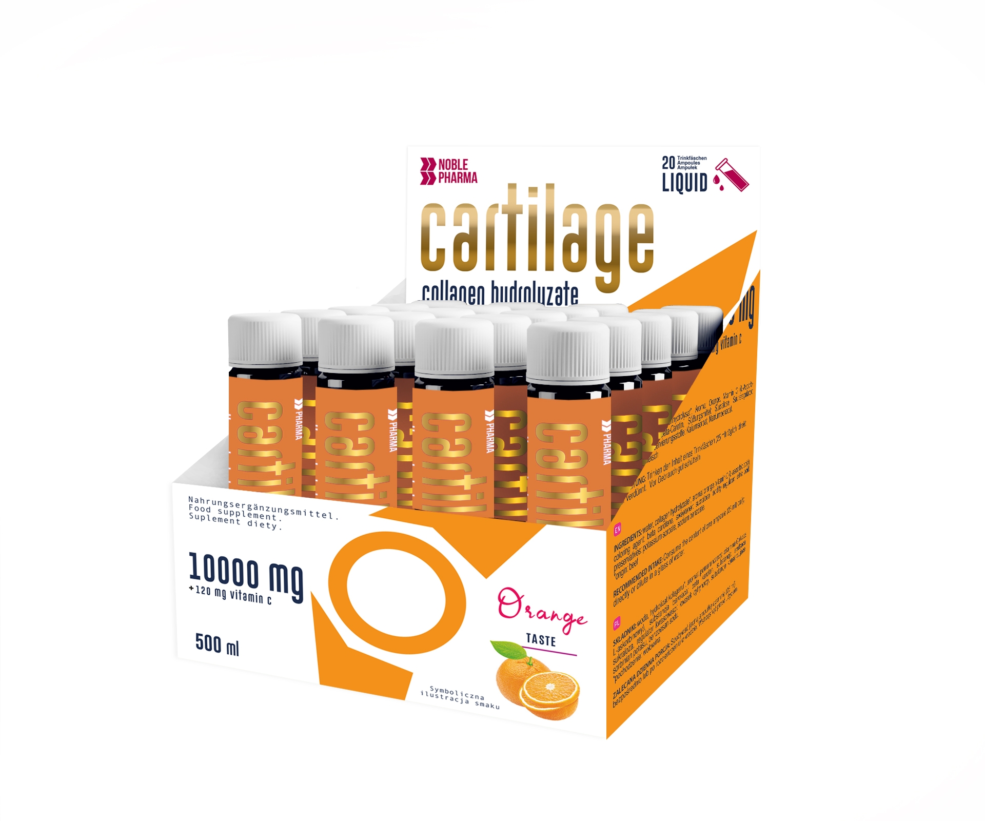 Noblepharma - Cartilage - Collagen, 20 ampułek - obrazek 3