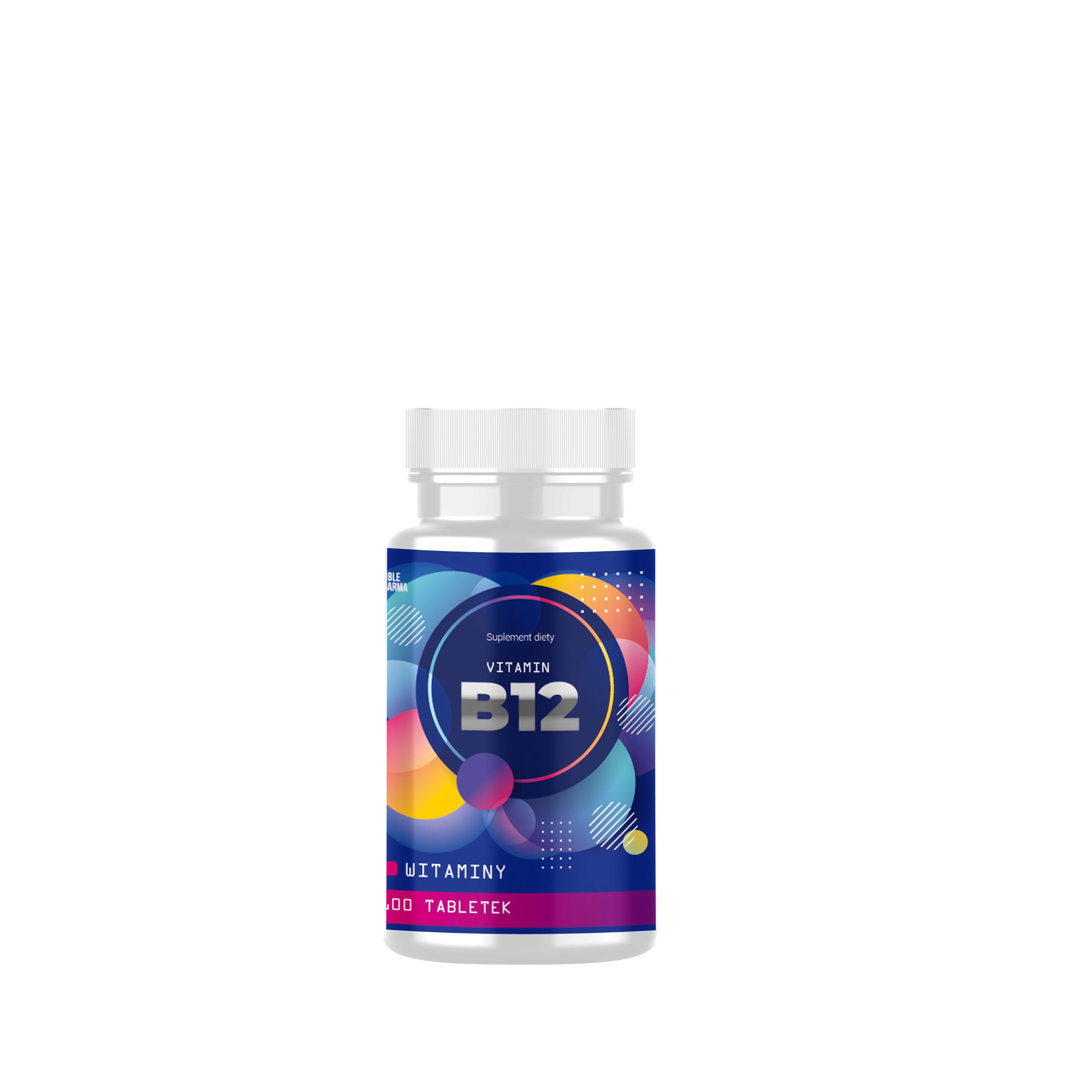 NOBLEPHARMA - WITAMINA B12, 100 TABLETEK