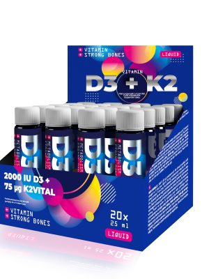 NOBLEPHARMA-  WITAMINY D3+K2, 20 AMPUŁEK