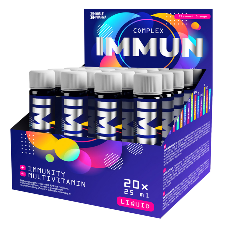 Noblepharma - Immun PLUS, 100 kapsułek