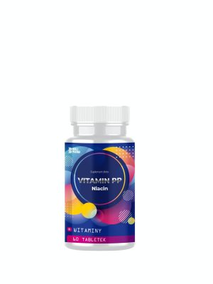 Noblepharma Witamina PP (Niacin) 200 mg – 60 tabletek